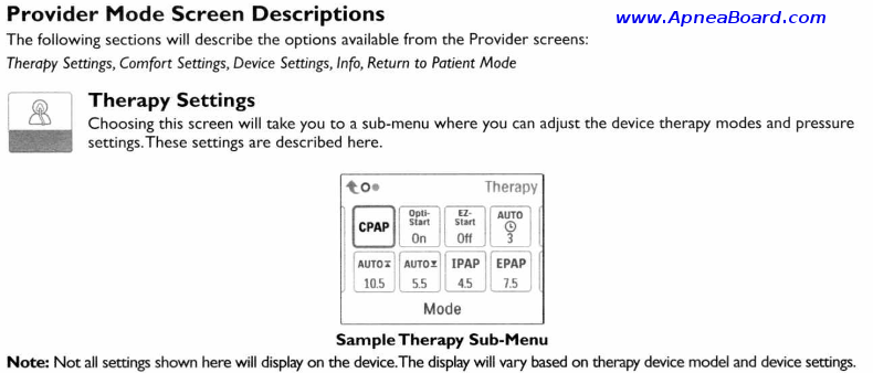 DreamStation Clinician Instructions