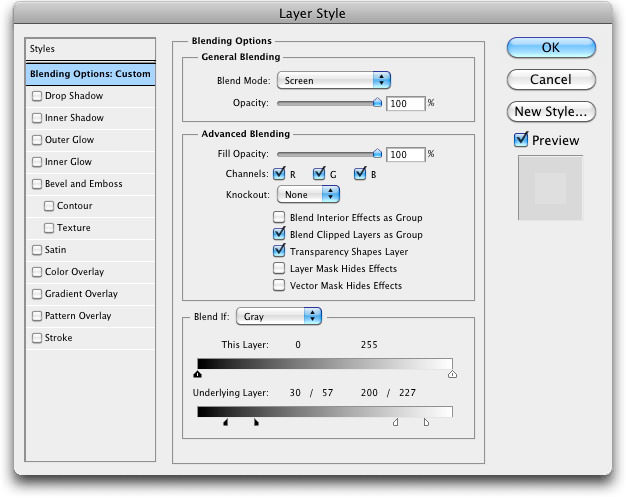 Luminance Blending – Split Triangles for Smooth Transitions