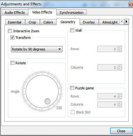 A Preview of Video Effects in VLC Video Effects in VLC