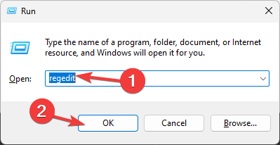 Regedit RUN COMMAND Change Window Border Settings on Windows 11